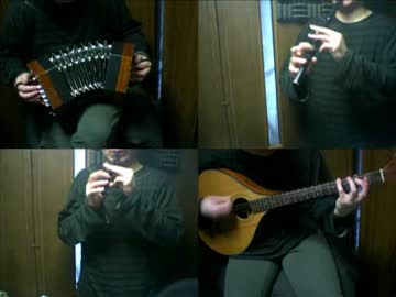 クロノクロス「時の傷痕」アイリッシュ楽器等で演奏してみた。