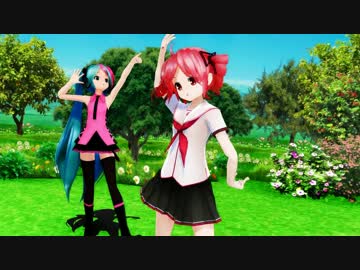 【MMD】Twinkle Days【Lat式ミク＆テト】