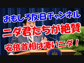 【ニダ君たちが絶賛】 安倍首相は凄いニダ！