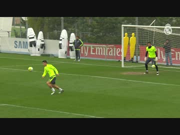 【シュート・トレーニング】 レアル・マドリード  【Work, work and work! 】