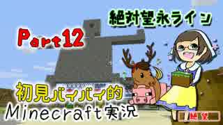 【兄妹実況】初見バイバイ的Minecraft実況　Part12【絶対望永ライン】