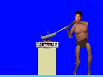 [再UP] 焼き飯を作る野獣BB_PHZ　とetc