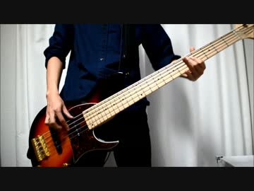 High Free Spirits ベースで弾いてみた【はいふり ハイスクール・フリート】
