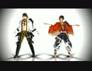 【MMD刀剣乱舞】 Bad Apple!! 【陸奥守・長曽袮】