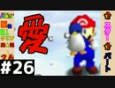 【日刊】外国人がスーパーマリオ64オールクリア実況 ２６日目