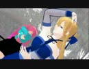 MMD UTAU エンゼルフィッシュ {Aika and Caroline}