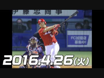 プロ野球2016 今日のホームラン 2016.4.26
