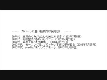 女性アイドルの歴史を自分なりにたどってみたやつ