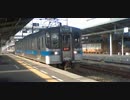 JR四国 松山駅 16:49発 伊予市行き普通列車7000系発車