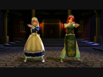 【東方MMD】めーさくロミオとシンデレラ【着替え】