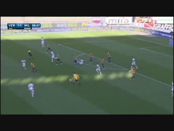 【ミラン天皇 本田】 ヴェローナ × ＡＣミラン 【本田ファンの動画】