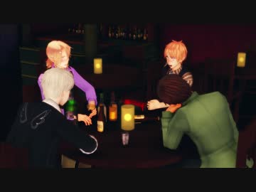 【APヘタリアMMD】悪友眉毛で君色に染まる