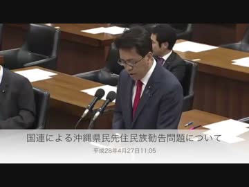 沖縄県民は日本人だ！政府には国連の先住民族勧告を撤回しろ