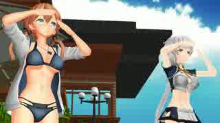 【MMD】 プリンツ・オイゲンと雲龍でELECT 【艦これ】