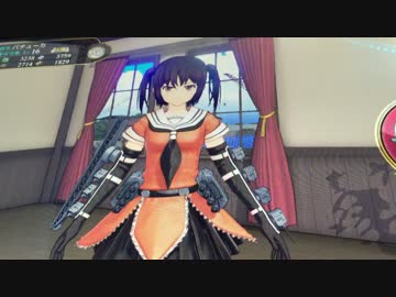 艦これアーケード　夜戦バカと二人の妹でプレイ。（川内型3姉妹）
