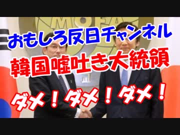 【韓国嘘吐き大統領】 ダメ！ダメ！ダメ！