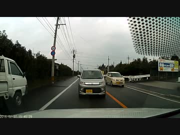 【車載カメラ】事故！！居眠り運転の恐怖