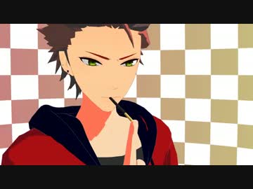【MMDあんスタ】夢ノ咲三年がポッキーのCMに出たようです