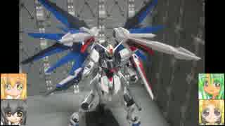 MGフリーダムver2.0 BMスターウォーズ MSGFアーム　ゆっくりプラモ動画