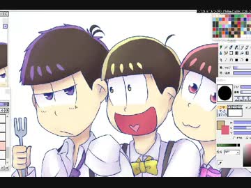 【おそ松さん】弟松【描いてみた】