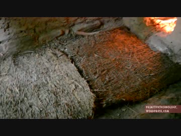 ホモと学ぶ樹皮繊維の織物.Woven bark fiber