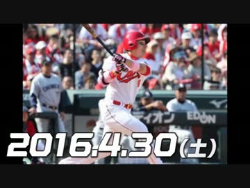 プロ野球2016 今日のホームラン 2016.4.30