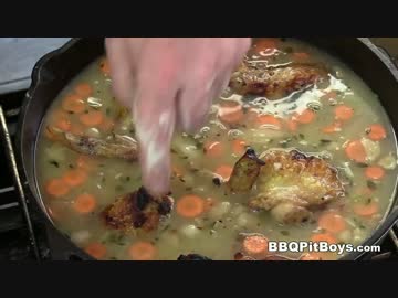 グリルドチキンシチュー