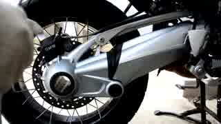 2008R1200GS-A全ラバーブーツ交換＆ギア・ドライブオイル交換　整備動画前編