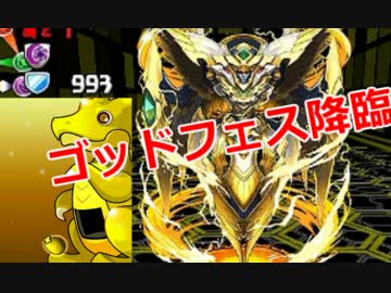 魔法石をケチり始めた男のゴッドフェス&amp;セラフィス【パズドラ】