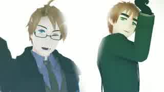【APヘタリアMMD】Dark Horse[英]＆Circus[米]【リメイク】