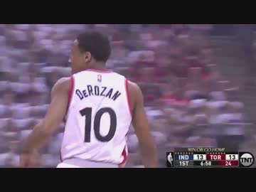 【NBA】2016 Playoffs R1G7 デローザンの活躍