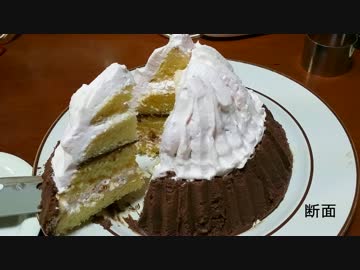 でっかいアポロケーキ作ってみた(´･ω･`)