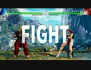 TOP SF5 ももち（ケン） VS チェック（春麗）