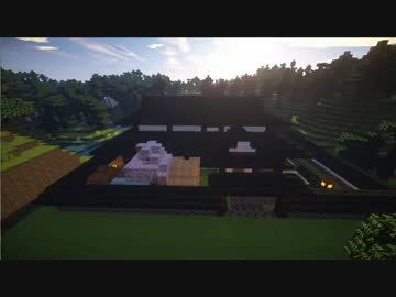 【Minecraft】マインクラフト日和～和風建築主体のスローライフ～ 一日目