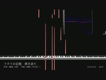 【伊織誕生祭2016】「フタリの記憶」歌ってみた（鍵盤で弾き語り）