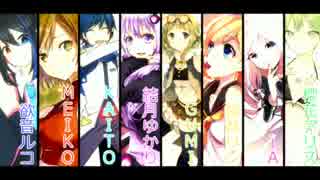 Vocaloid８人合唱 シュガーソングとビタープステップ ニコニコ動画