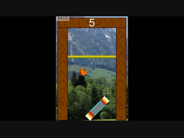 自作ゲーム・アプリ「Mikan to Bounce」プレイ動画