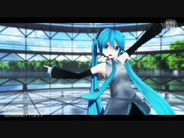 【MMD-OMF6】自作ミクさんでWeekender Girl【モデル配布】