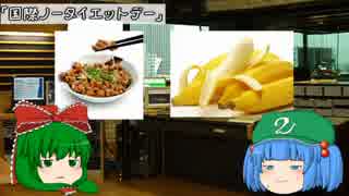 ゆっくり艦娘と河童と狼と神様で「今日は何の日？」ゴムの日？