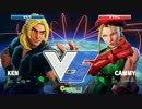 スト５　ももち（ケン） VS かずのこ（キャミィ）