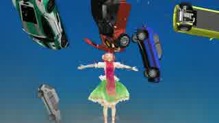 【MMD】 インド映画で車がすっ飛ぶとこ(動画版)