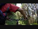 MTB＆ソロキャンプ（テント無し）　　その１：登り、昼食、夕食