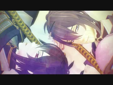 【MMD刀剣乱舞】三日月とマカロン【色変え有】