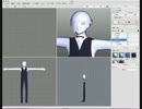 xismoでモデリング　バーテンダー