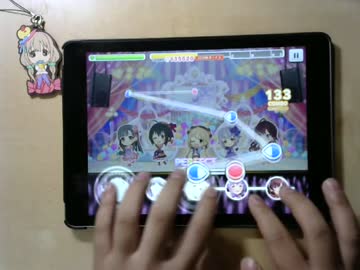 【デレステ】メルヘンデビュー！ Master Full Combo　手元【速度9.5】