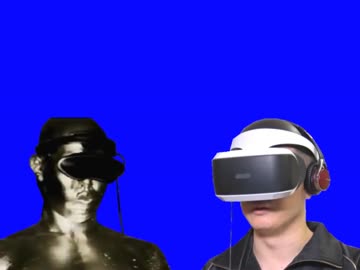 メタリックな禿と横にいた一般声優兄貴BB