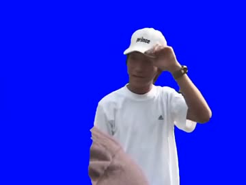 修正版 帽子を被ったり脱いだりするマジメ君BB