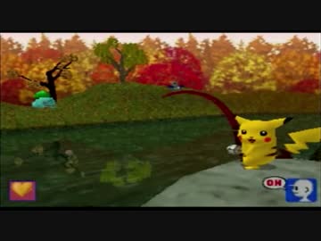 子安武人っぽい声の人がピカチュウとだらだら遊ぶ実況プレイ（中編）