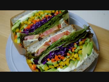 分厚いサンドイッチが食べたい！！