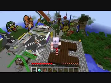 【実況】 マイクラでハイカラシティ作ってみた part5 【Minecraft】